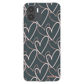 Picasee átlátszó szilikon tok az alábbi mobiltelefonokra Xiaomi Redmi A2 - Lots of love
