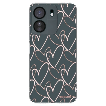 Picasee átlátszó szilikon tok az alábbi mobiltelefonokra Xiaomi Redmi 13C 4G - Lots of love