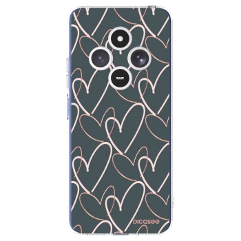 Picasee átlátszó szilikon tok az alábbi mobiltelefonokra Xiaomi Redmi 14C - Lots of love