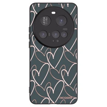 Picasee fekete szilikon tok az alábbi mobiltelefonokra Xiaomi 15 Ultra - Lots of love