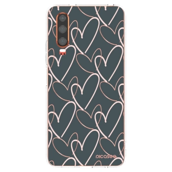 Picasee átlátszó szilikon tok az alábbi mobiltelefonokra Huawei P30 - Lots of love