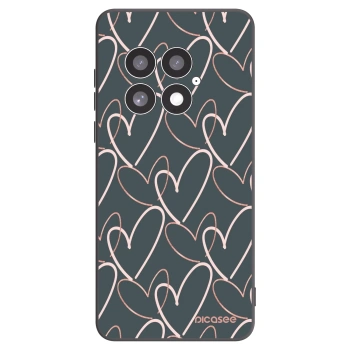 Picasee fekete szilikon tok az alábbi mobiltelefonokra OnePlus 13 5G - Lots of love