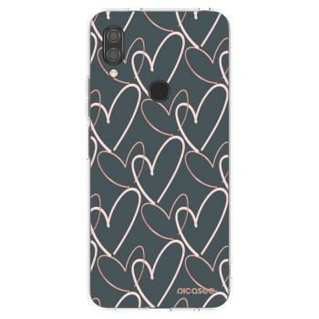 Picasee átlátszó szilikon tok az alábbi mobiltelefonokra Xiaomi Redmi 7 - Lots of love