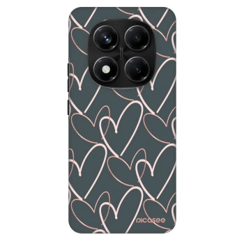 Szilikon tok erre a típusra Xiaomi Redmi Note 14 Pro+ 5G - Lots of love