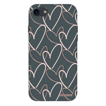 Szilikon tok erre a típusra Apple iPhone 7 - Lots of love