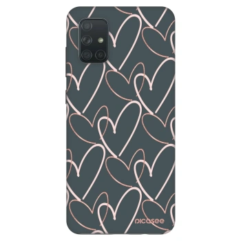 Szilikon tok erre a típusra Samsung Galaxy A71 A715F - Lots of love