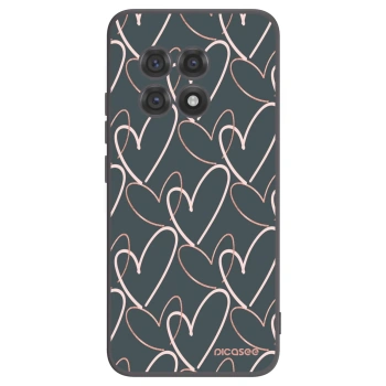 Picasee fekete szilikon tok az alábbi mobiltelefonokra OnePlus 13R 5G - Lots of love