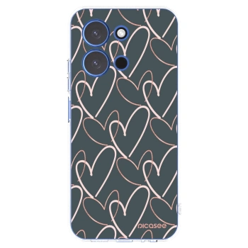 Picasee átlátszó szilikon tok az alábbi mobiltelefonokra Xiaomi Redmi 15C 4G - Lots of love