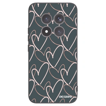 Picasee fekete szilikon tok az alábbi mobiltelefonokra Xiaomi Redmi Note 15 Pro+ - Lots of love