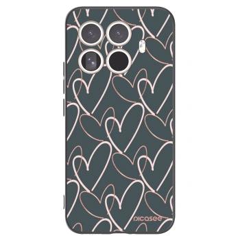 Picasee fekete szilikon tok az alábbi mobiltelefonokra Xiaomi 15T Pro - Lots of love