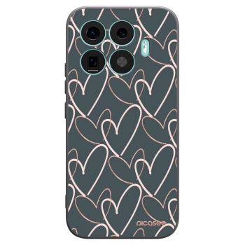 Picasee fekete szilikon tok az alábbi mobiltelefonokra Xiaomi 17T - Lots of love