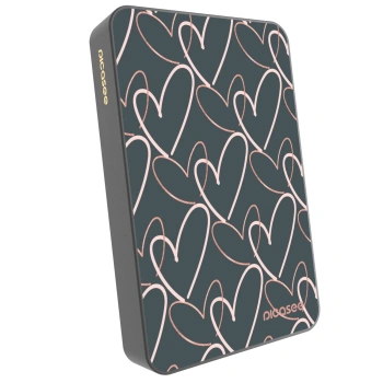 Picasee Powerbank MagSafe 10 000 mAh Szürke - Lots of love