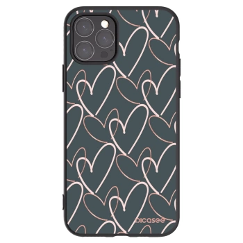 Picasee fekete szilikon tok az alábbi mobiltelefonokra Apple iPhone 11 Pro - Lots of love