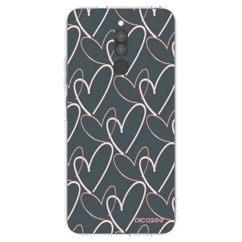 Picasee átlátszó szilikon tok az alábbi mobiltelefonokra Xiaomi Redmi 8 - Lots of love