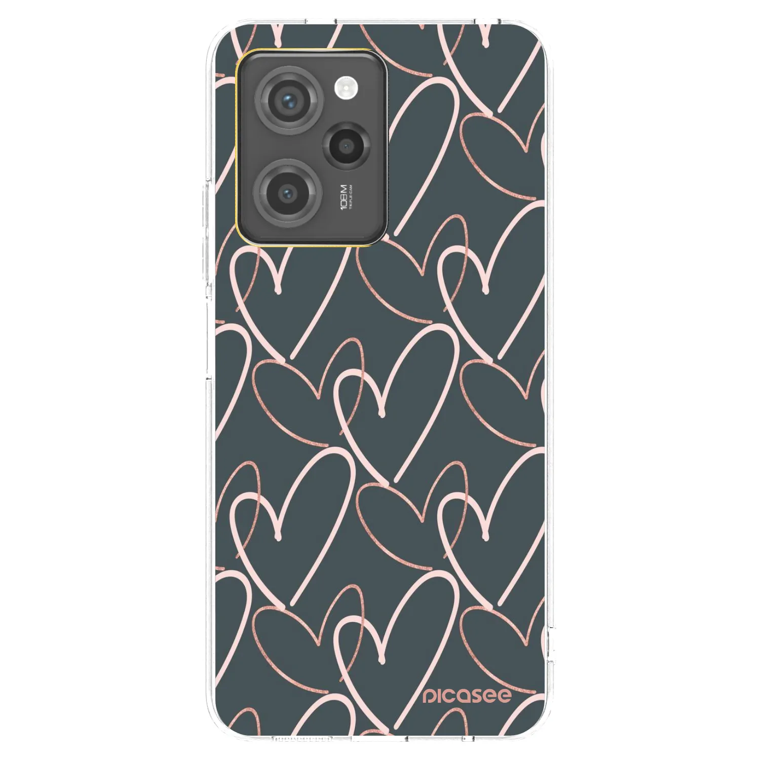 Picasee átlátszó szilikon tok az alábbi mobiltelefonokra Xiaomi Poco X5 Pro - Lots of love