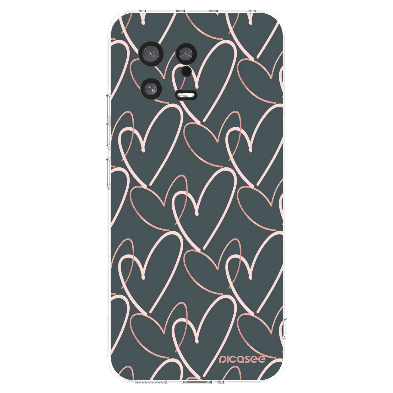 Picasee átlátszó szilikon tok az alábbi mobiltelefonokra Xiaomi 13 - Lots of love