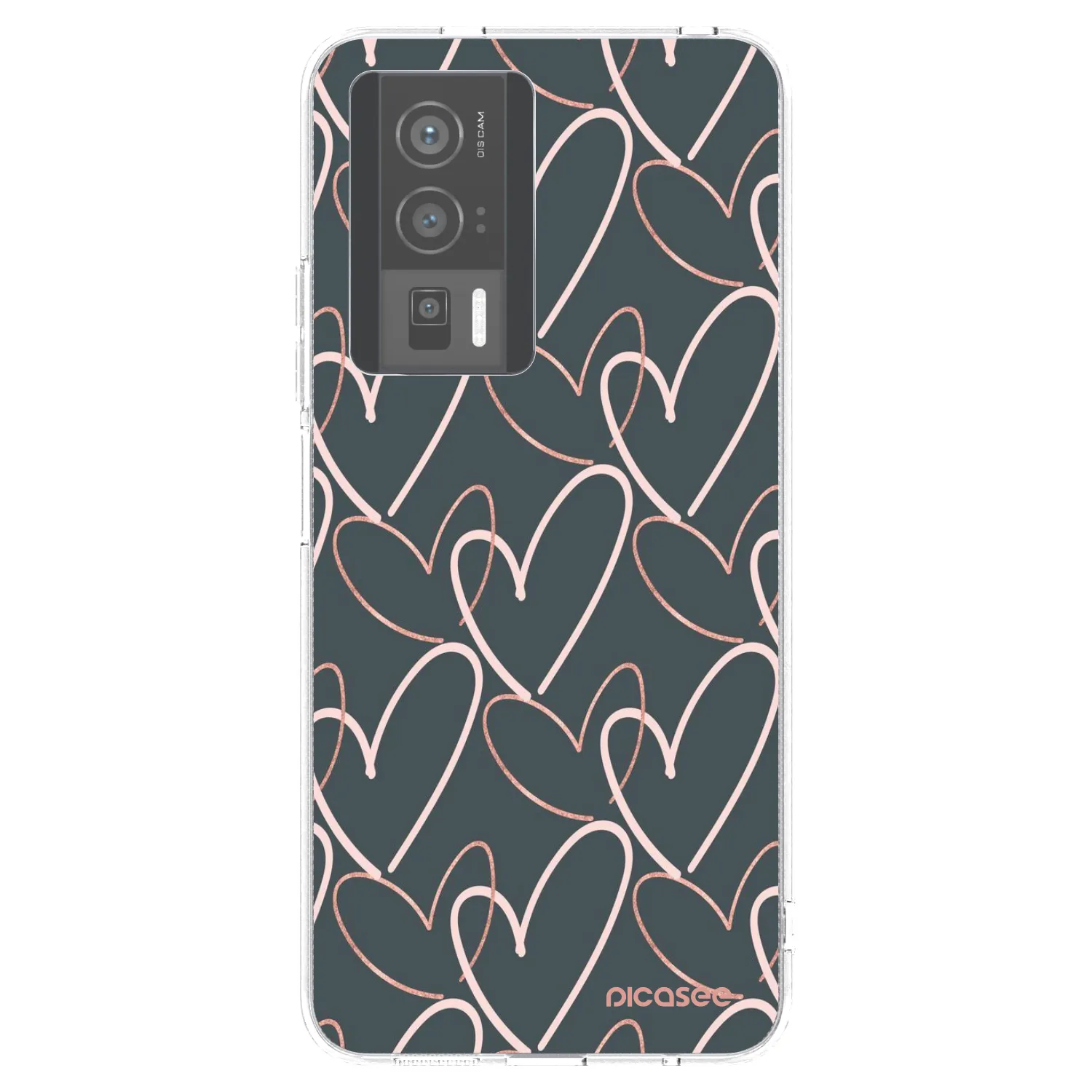 Picasee átlátszó szilikon tok az alábbi mobiltelefonokra Xiaomi Poco F5 Pro 5G - Lots of love