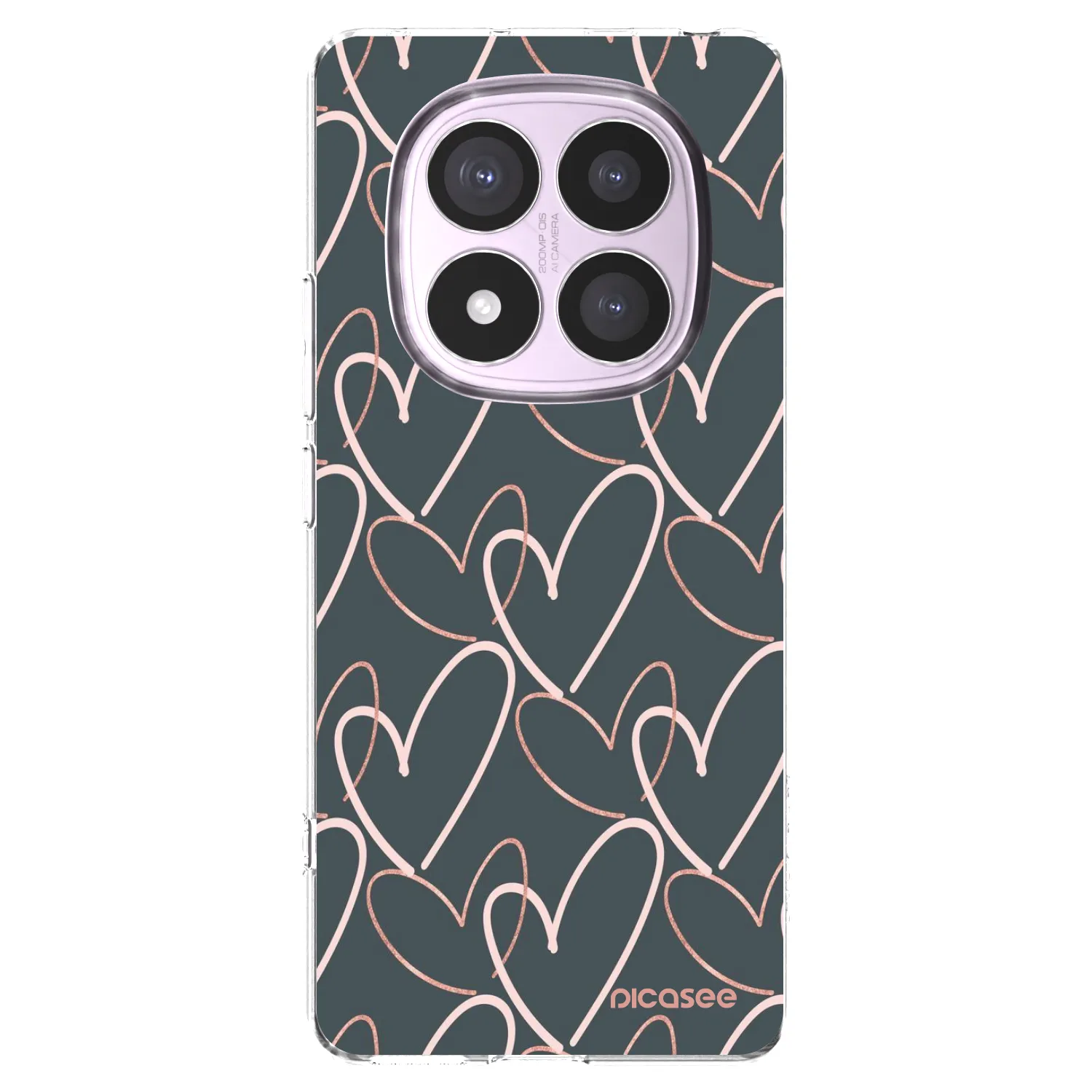 Picasee átlátszó szilikon tok az alábbi mobiltelefonokra Xiaomi Redmi Note 14 Pro 5G - Lots of love