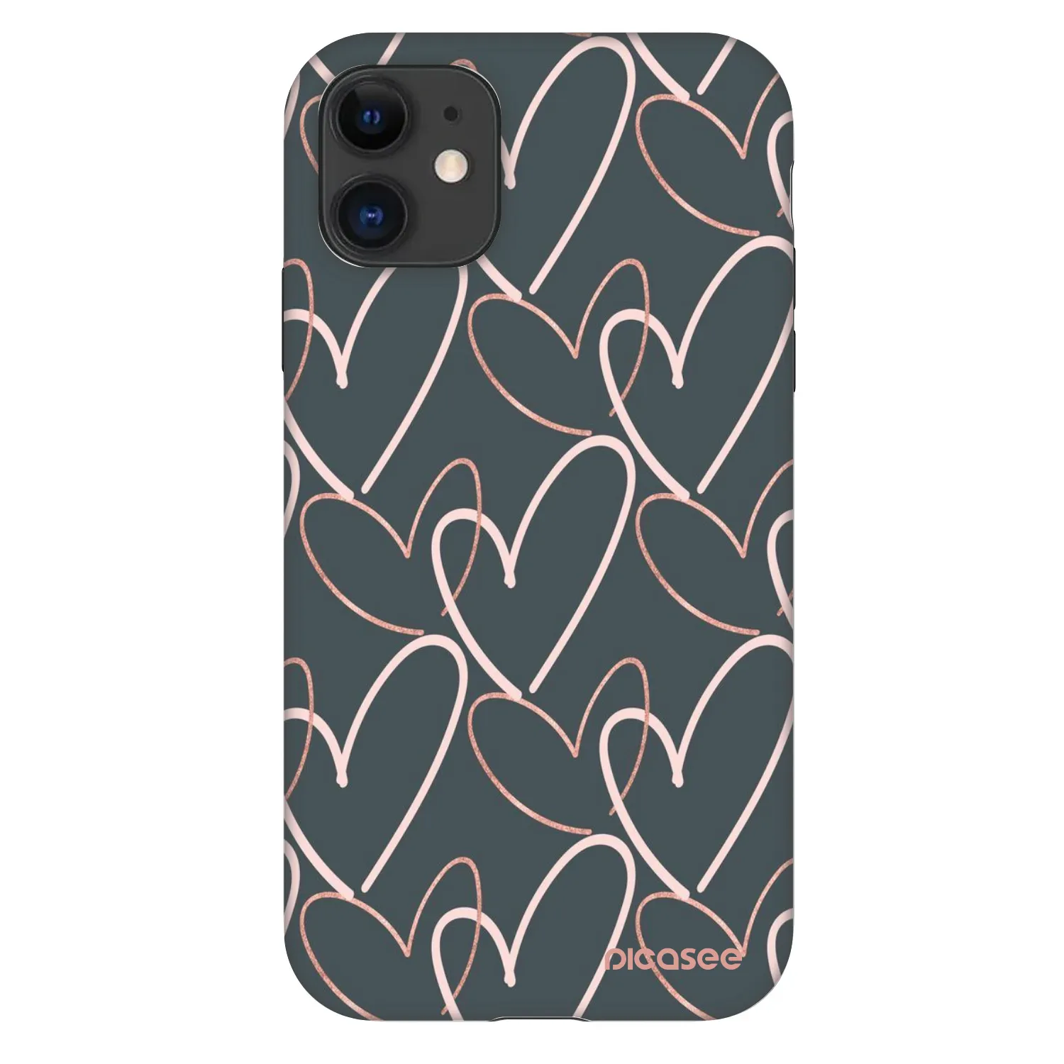 Picasee Fashion Case Apple iPhone 11 - Lots of love