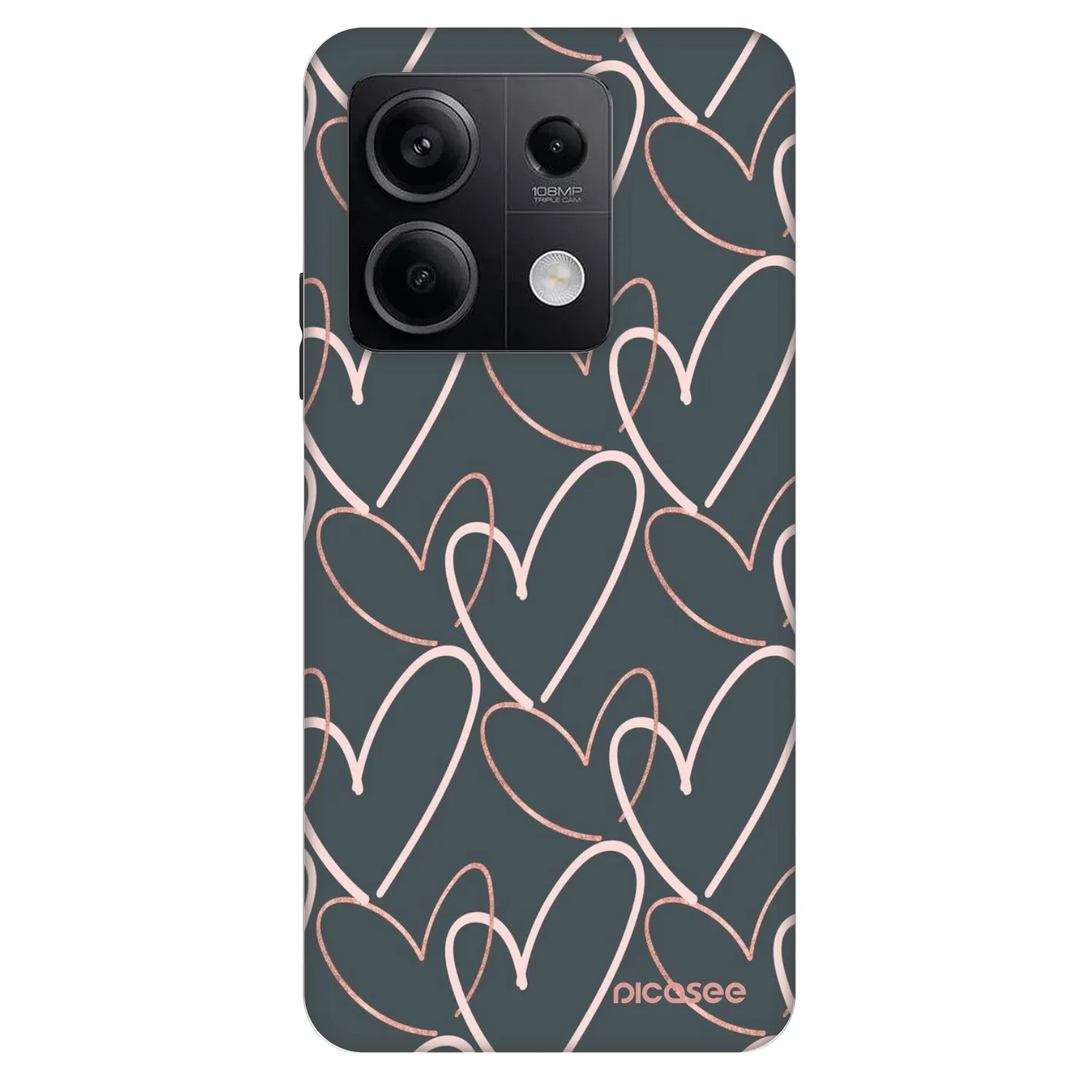 Picasee Fashion Case Xiaomi Redmi Note 13 5G - Lots of love
