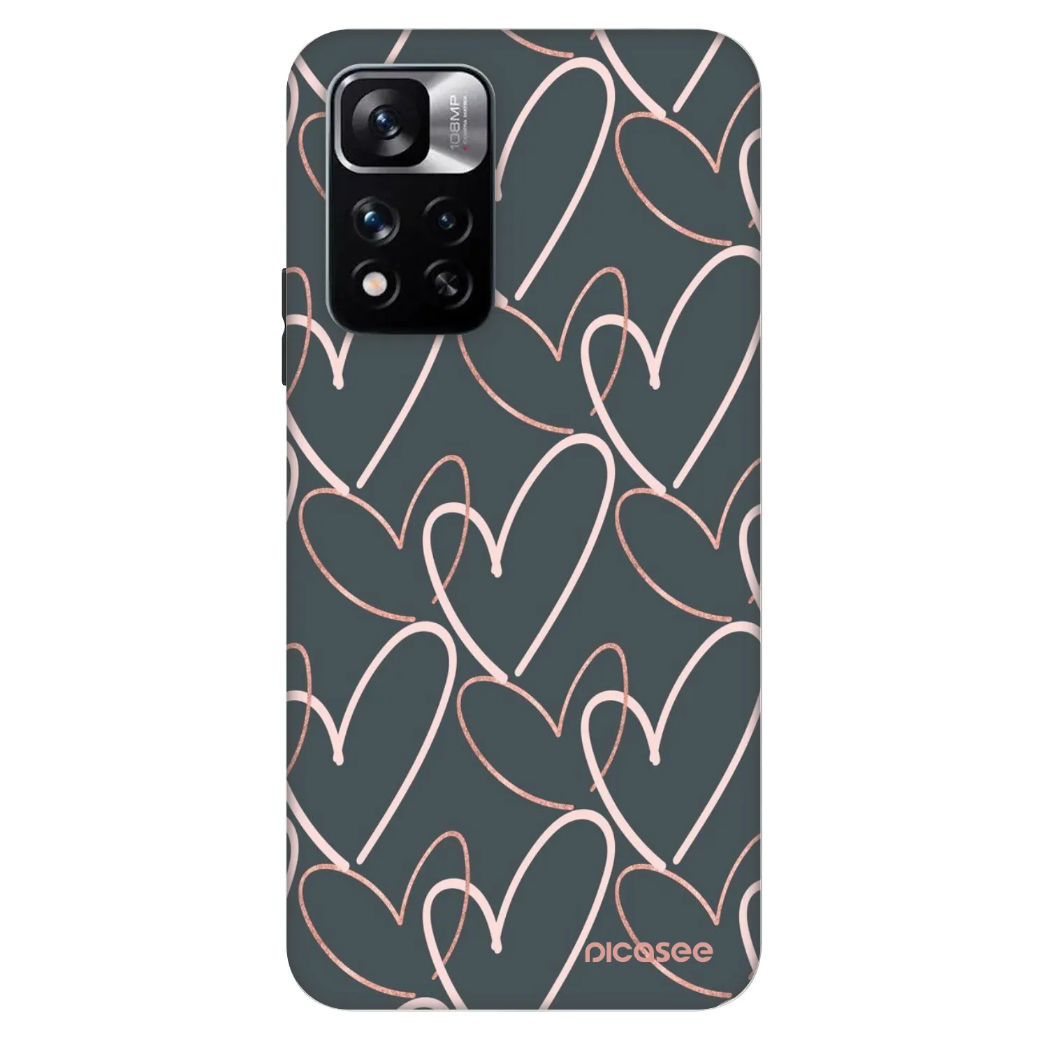 Picasee Fashion Case Xiaomi Redmi Note 11 Pro 5G - Lots of love