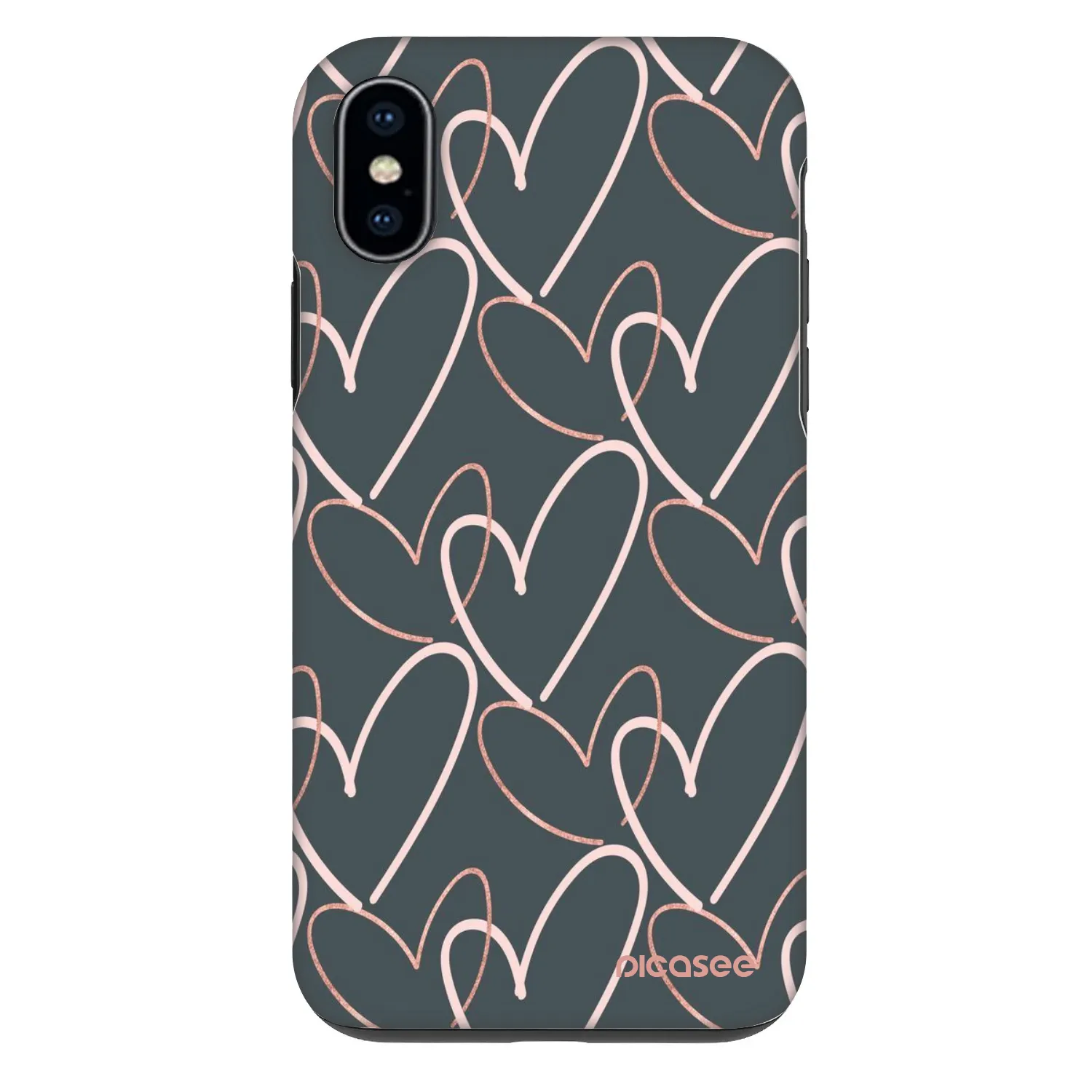Picasee Fashion Case Apple iPhone X/XS - Lots of love