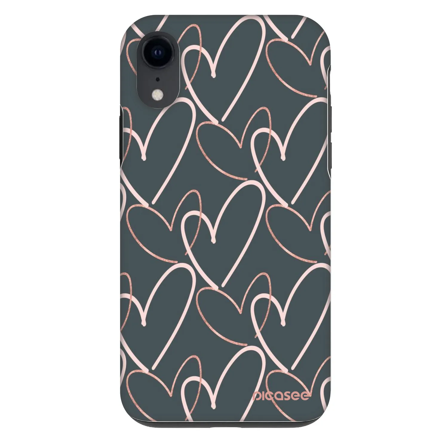 Picasee Fashion Case Apple iPhone XR - Lots of love