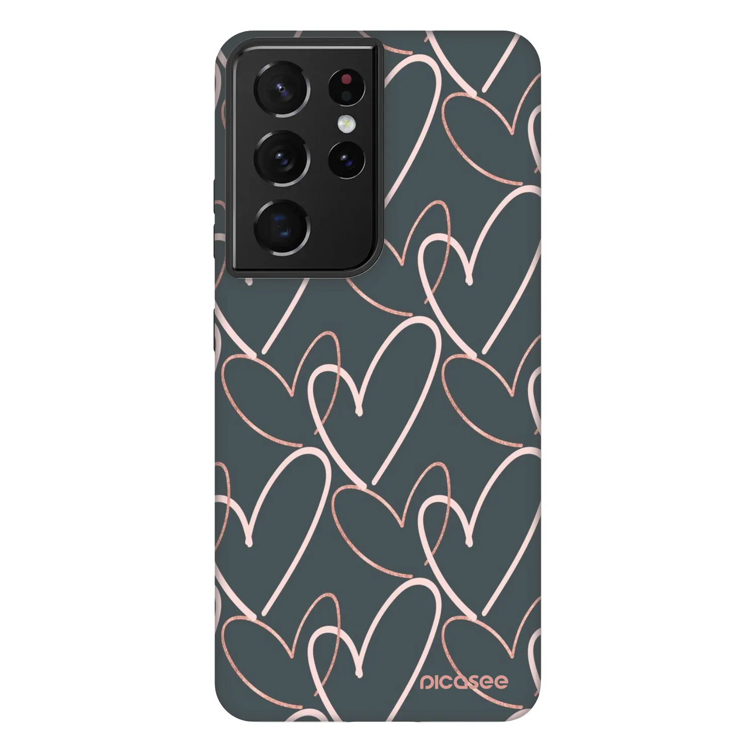 Picasee Fashion Case Samsung Galaxy S21 Ultra 5G G998B - Lots of love