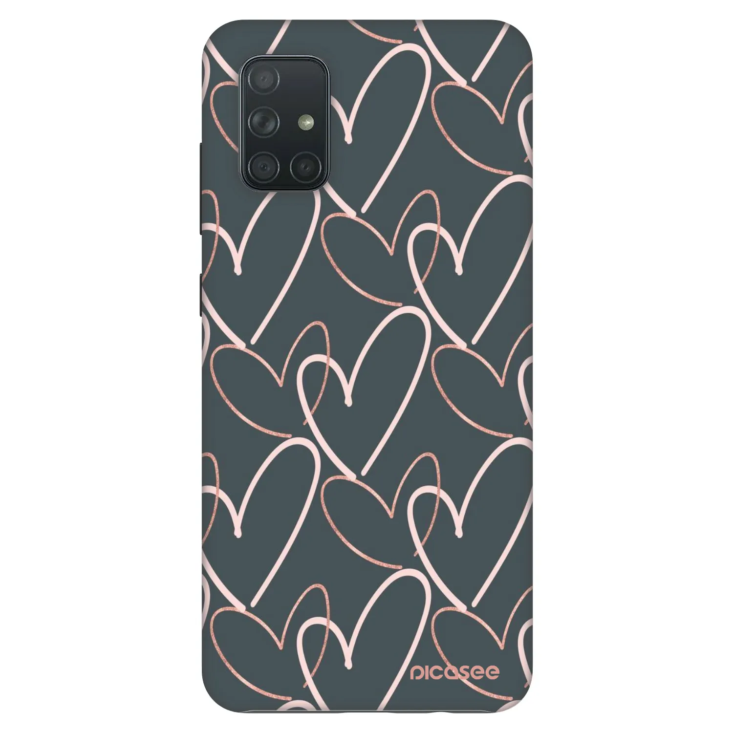 Picasee Fashion Case Samsung Galaxy A71 A715F - Lots of love