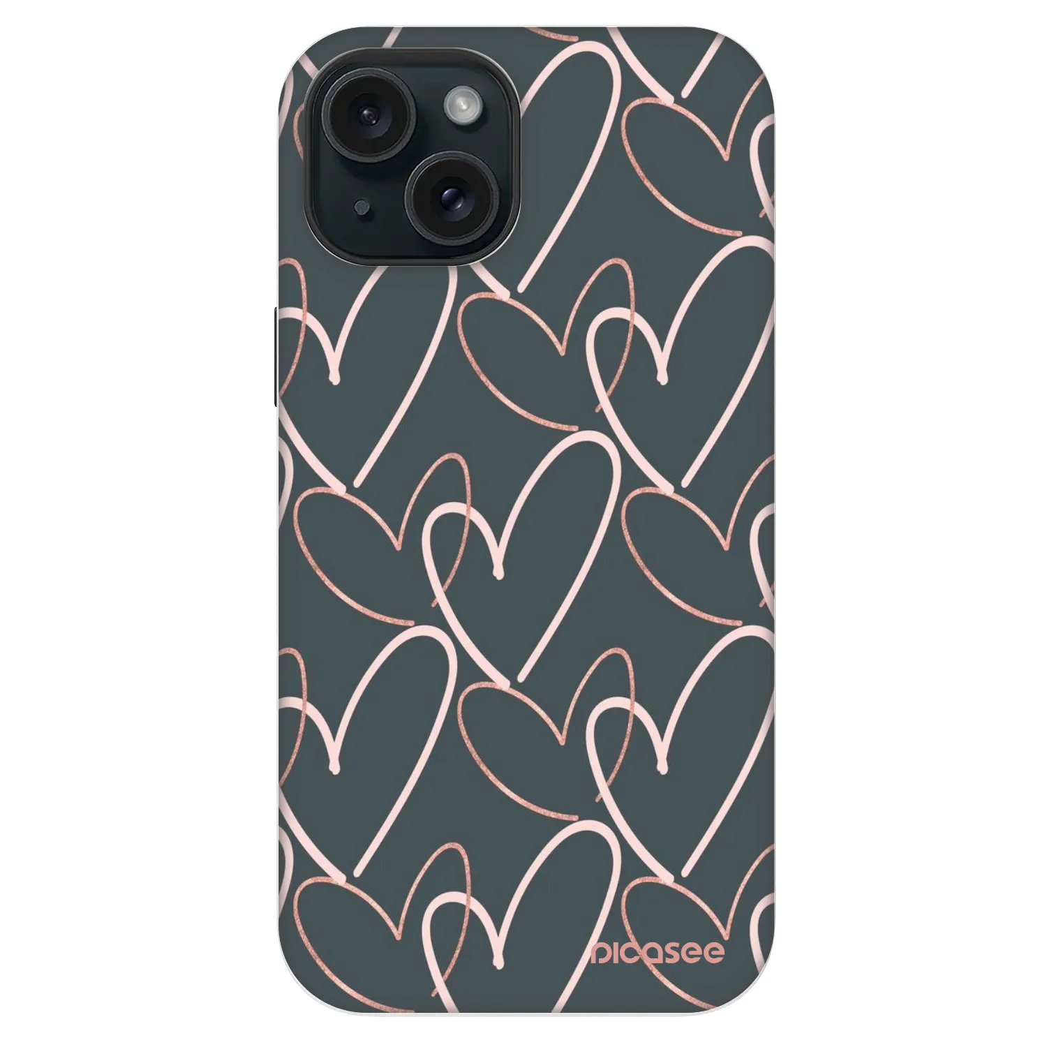Picasee Fashion Case MagSafe Apple iPhone 14 - Lots of love