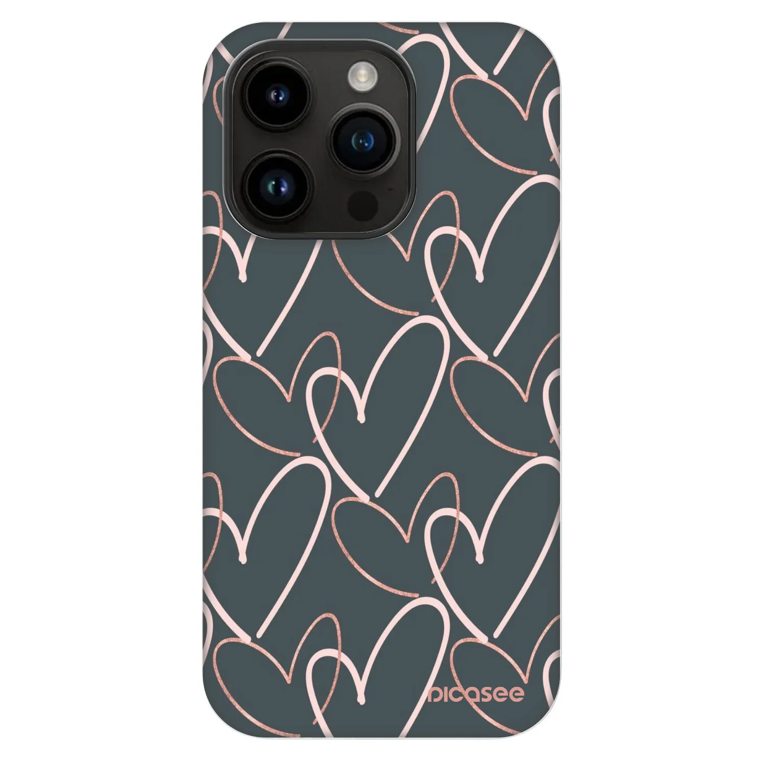 Picasee Fashion Case MagSafe Apple iPhone 14 Pro - Lots of love