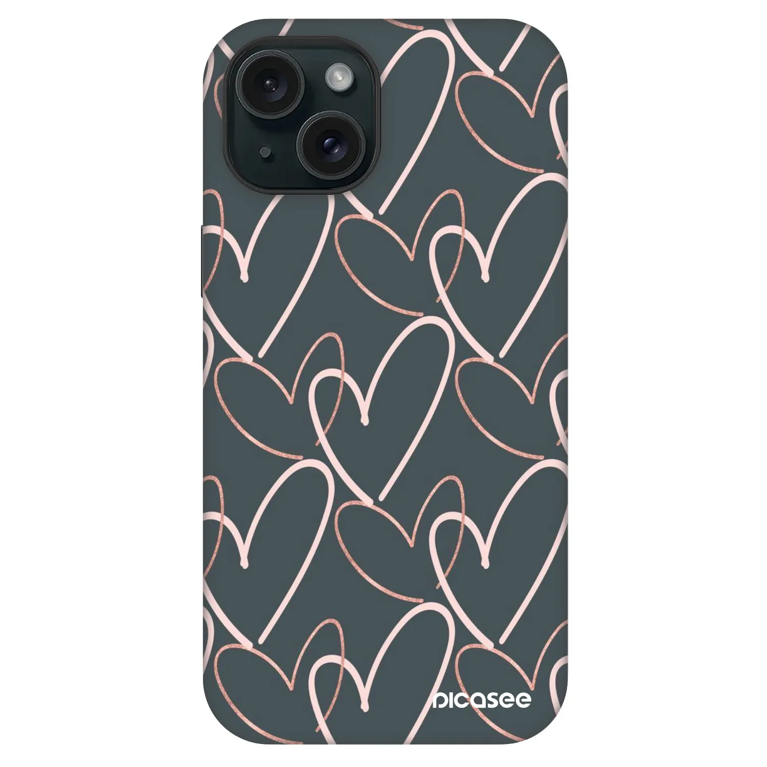 Picasee Fashion Case MagSafe Apple iPhone 15 - Lots of love