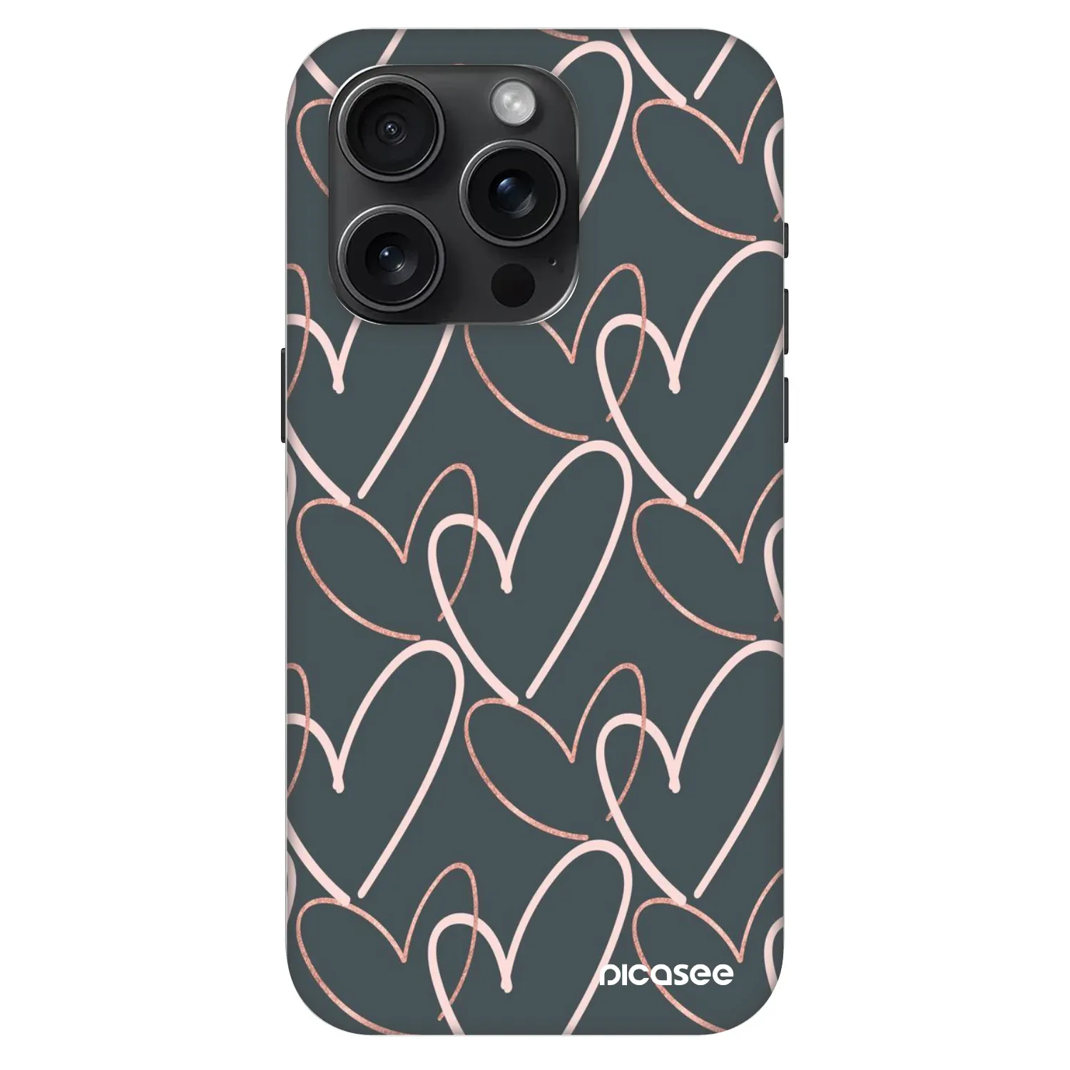 Picasee Fashion Case MagSafe Apple iPhone 15 Pro - Lots of love