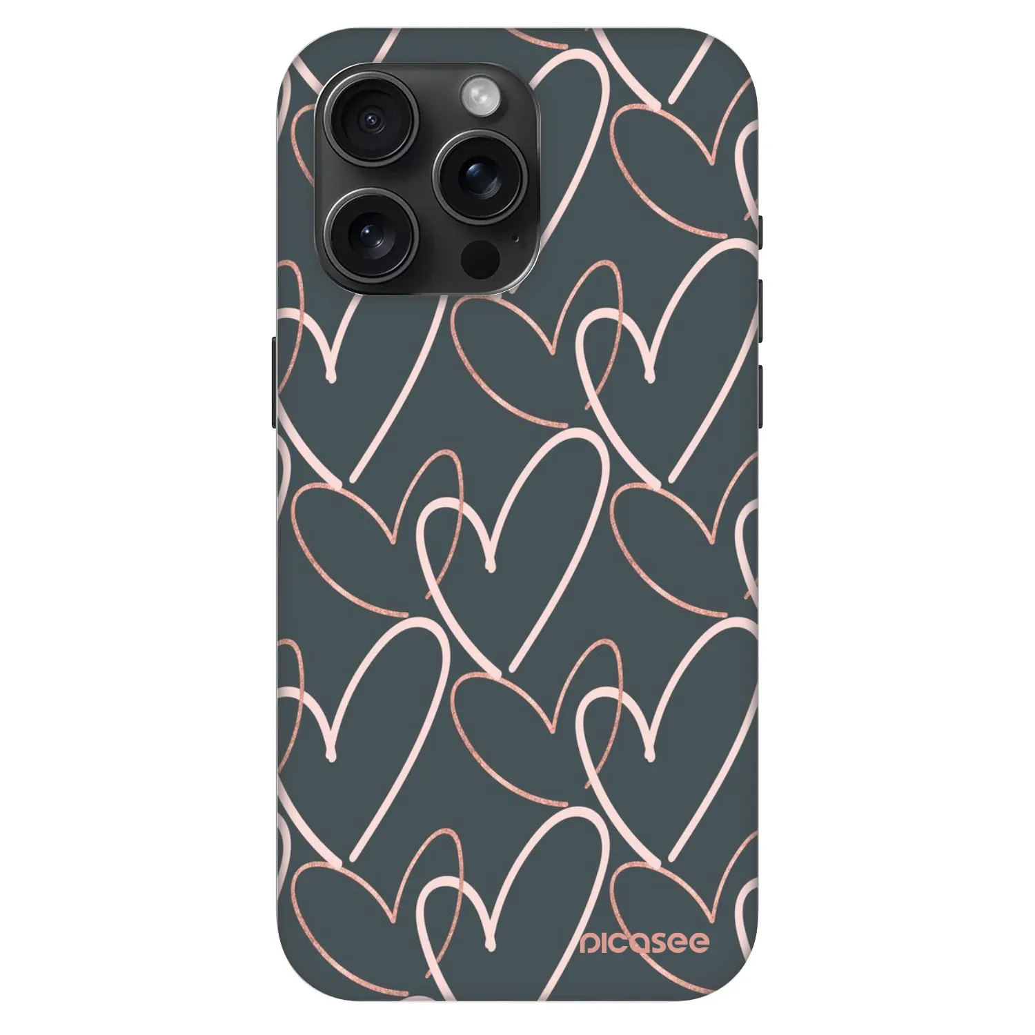 Picasee Fashion Case MagSafe Apple iPhone 15 Pro Max - Lots of love