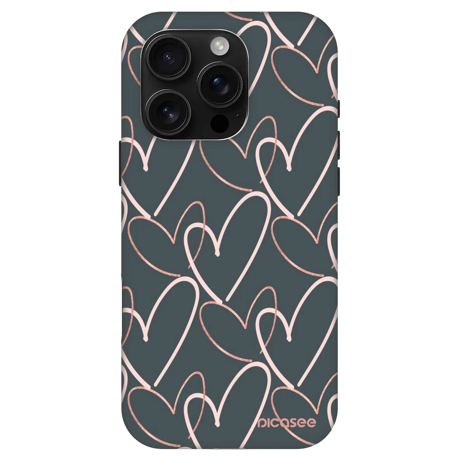 Picasee Fashion Case MagSafe Apple iPhone 16 Pro - Lots of love