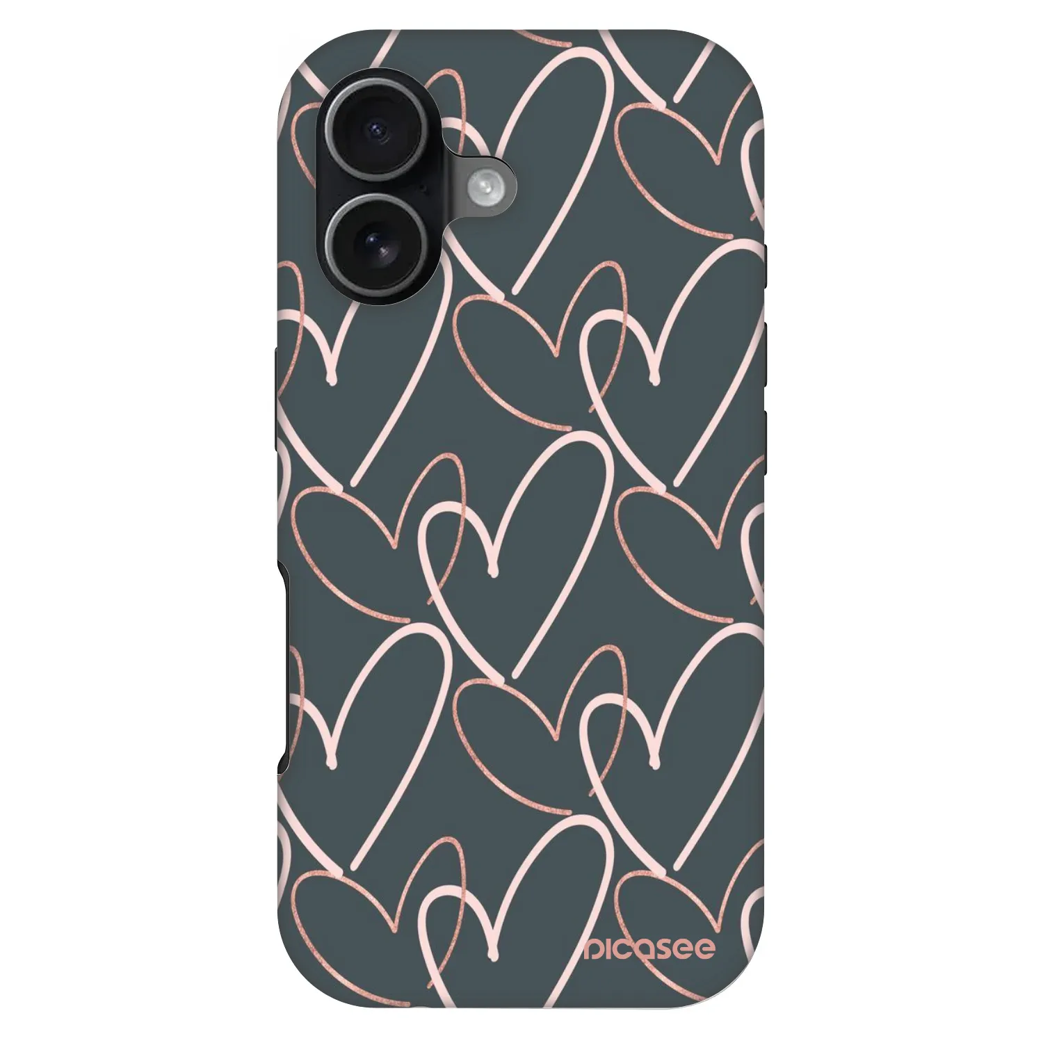 Picasee Fashion Case MagSafe Apple iPhone 17 - Lots of love