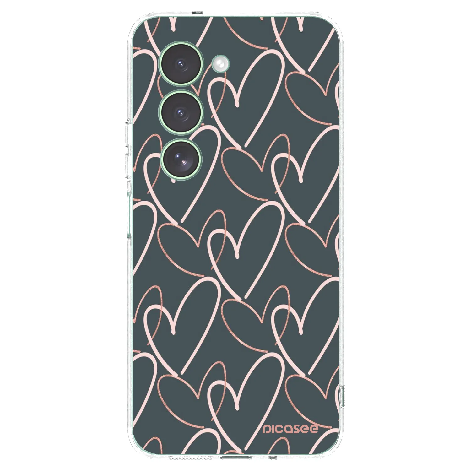 Picasee átlátszó szilikon tok az alábbi mobiltelefonokra Xiaomi Redmi 15 5G - Lots of love