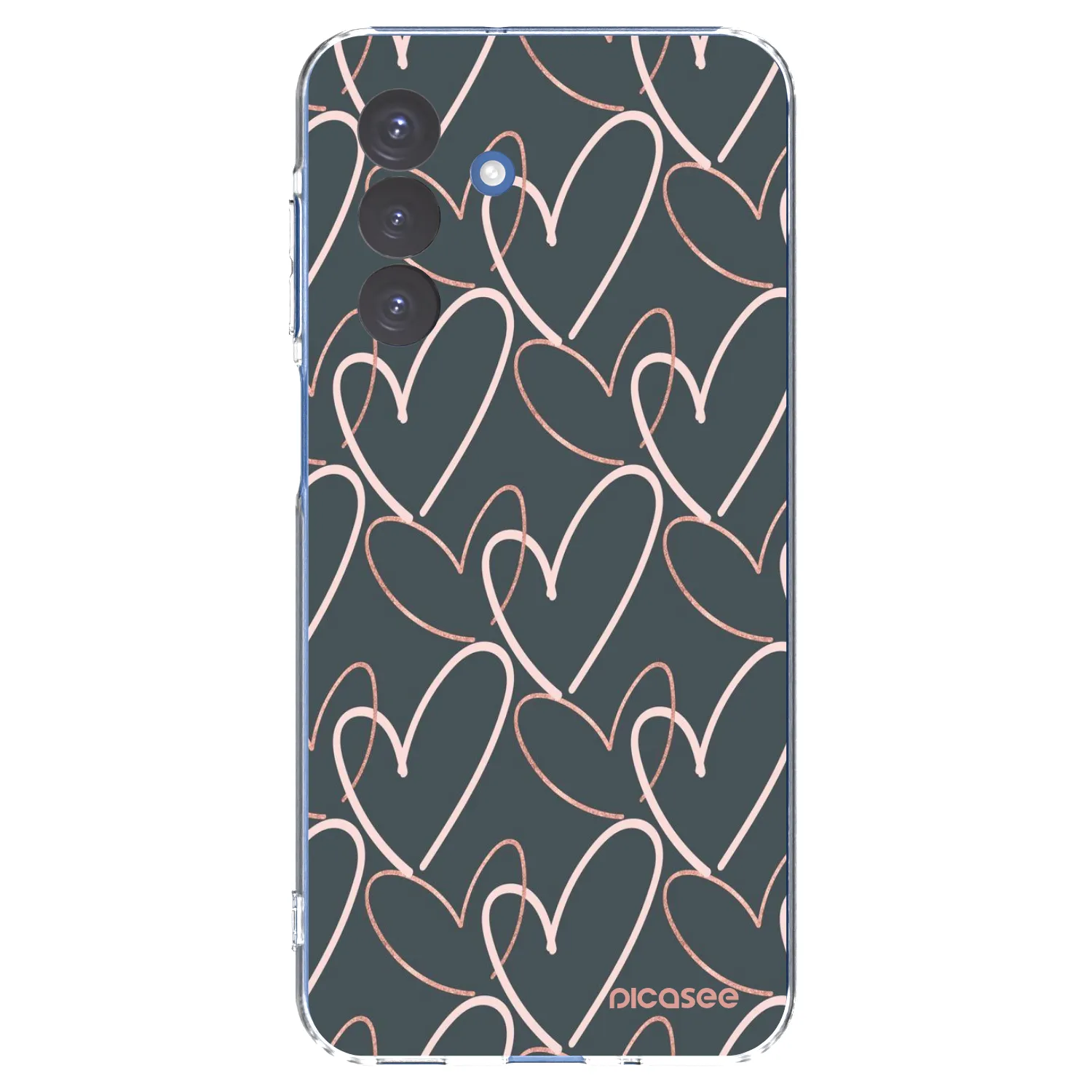 Picasee átlátszó szilikon tok az alábbi mobiltelefonokra Samsung Galaxy A17 5G - Lots of love