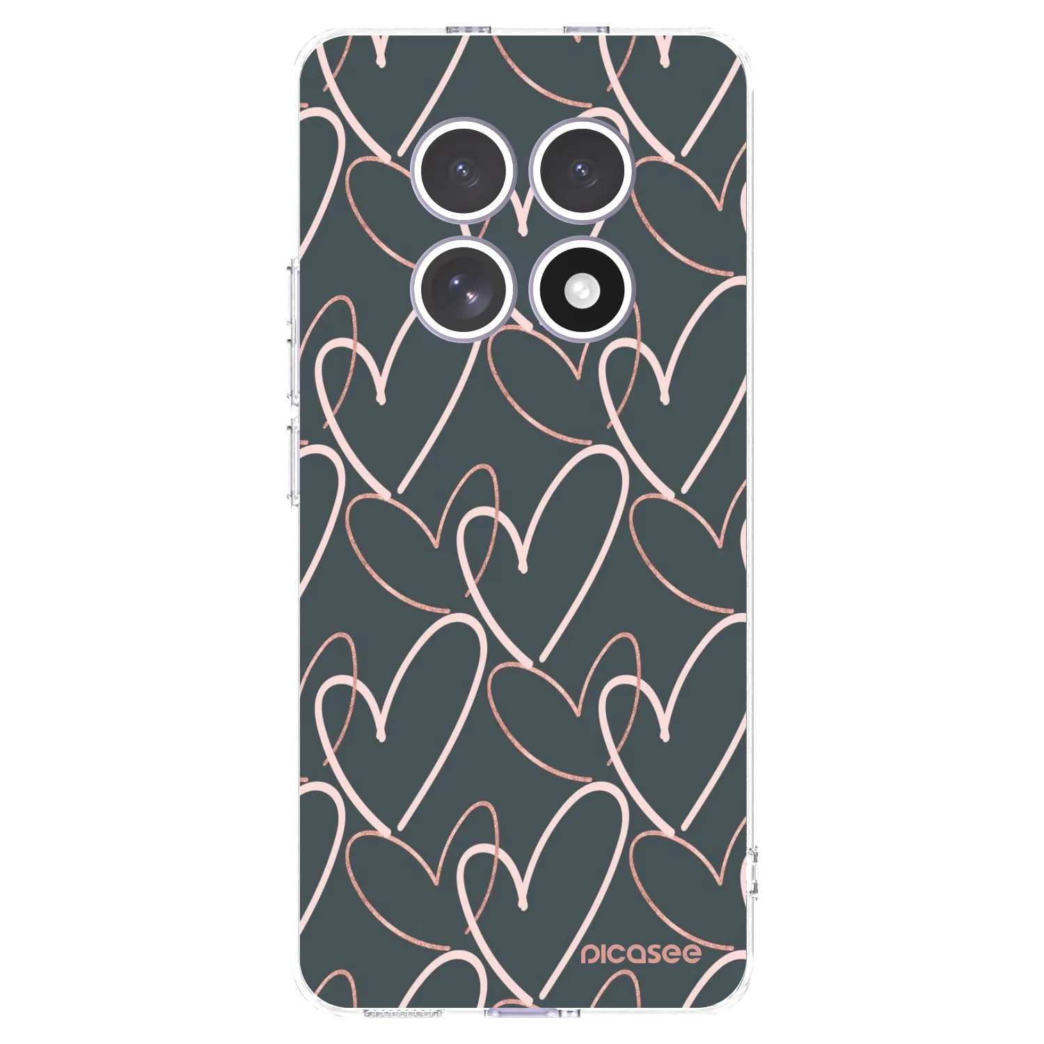 Picasee átlátszó szilikon tok az alábbi mobiltelefonokra Xiaomi Redmi Note 15 - Lots of love