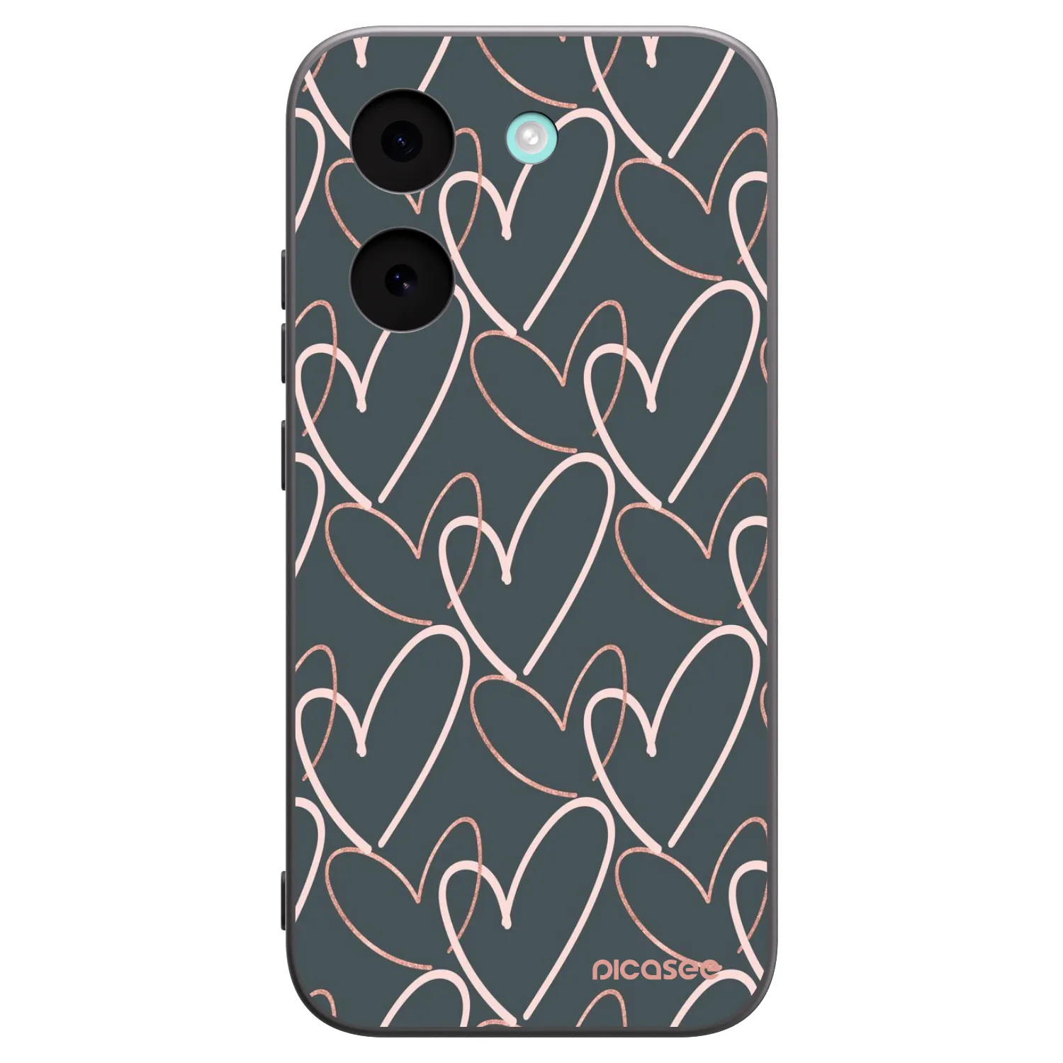 Picasee fekete szilikon tok az alábbi mobiltelefonokra Xiaomi Poco X8 Pro - Lots of love