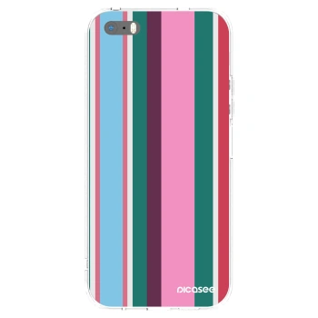 Picasee átlátszó szilikon tok az alábbi mobiltelefonokra Apple iPhone 5/5S/SE - Cabana club