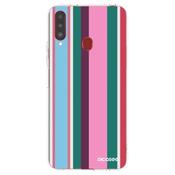Picasee átlátszó szilikon tok az alábbi mobiltelefonokra Samsung Galaxy A20s - Cabana club