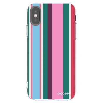 Picasee átlátszó szilikon tok az alábbi mobiltelefonokra Apple iPhone X/XS - Cabana club