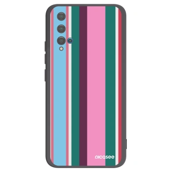 Picasee fekete szilikon tok az alábbi mobiltelefonokra Huawei Nova 5T - Cabana club