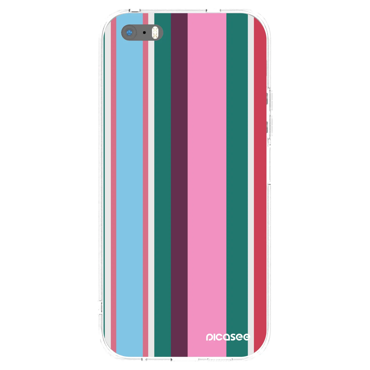 Picasee átlátszó szilikon tok az alábbi mobiltelefonokra Apple iPhone 5/5S/SE - Cabana club