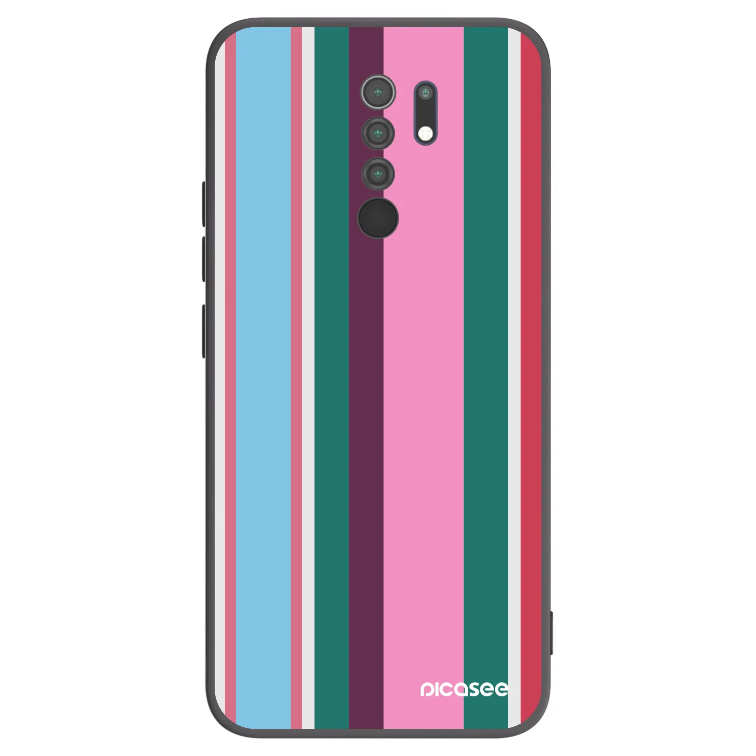 Picasee fekete szilikon tok az alábbi mobiltelefonokra Xiaomi Redmi 9 - Cabana club