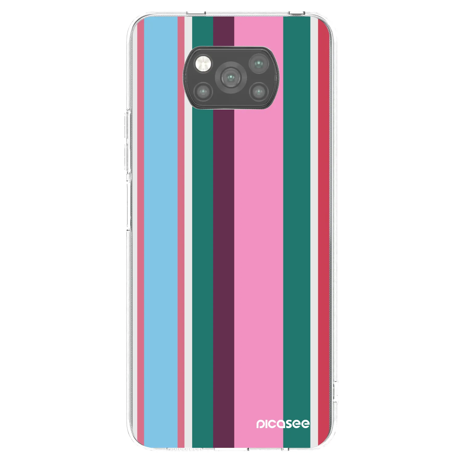 Picasee fekete szilikon tok az alábbi mobiltelefonokra Xiaomi Poco X3 - Cabana club
