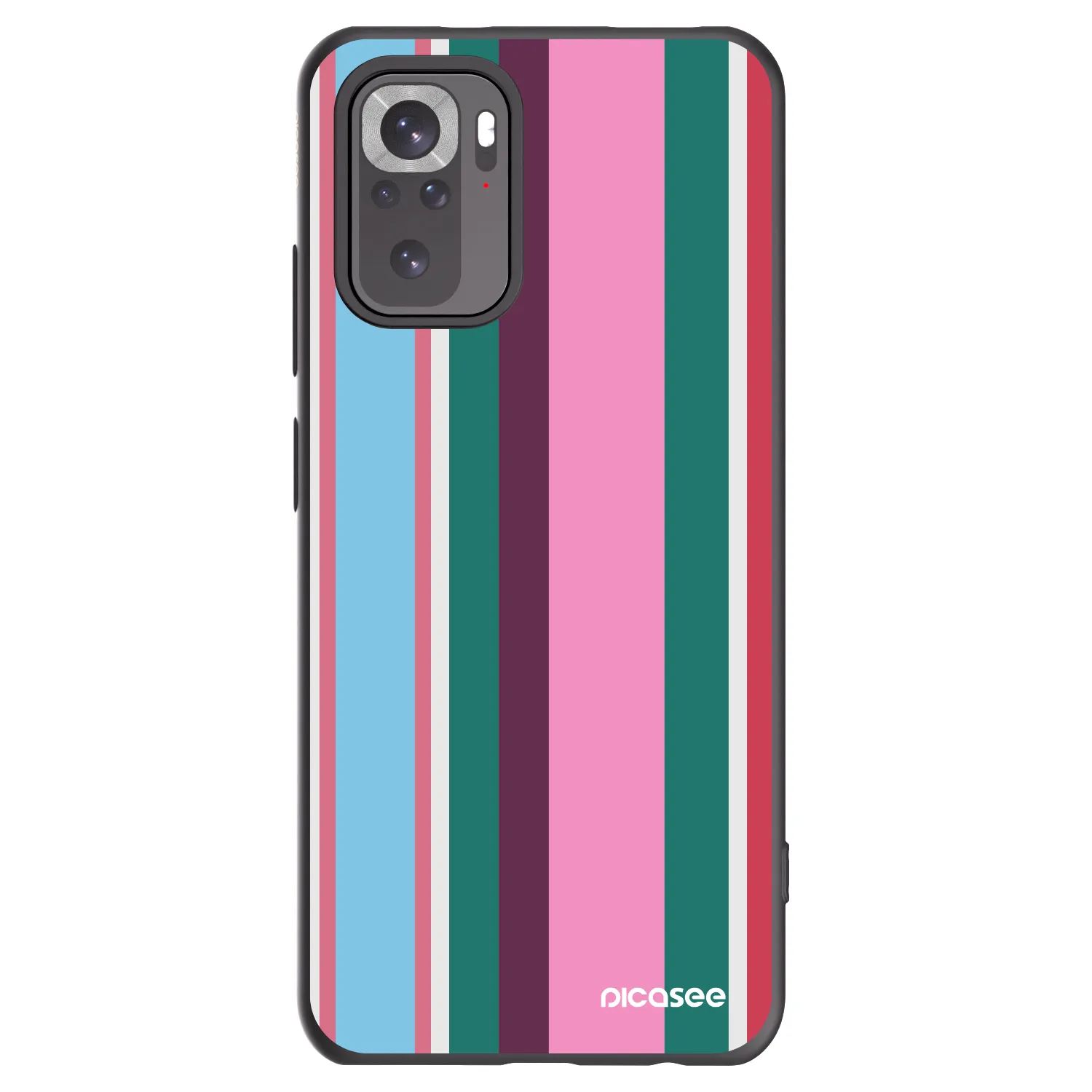 Picasee fekete szilikon tok az alábbi mobiltelefonokra Xiaomi Redmi Note 10 - Cabana club