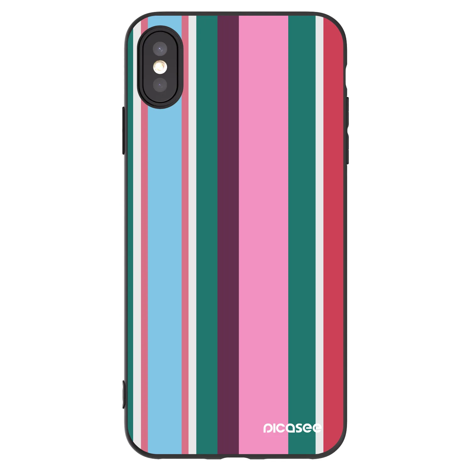 Picasee fekete szilikon tok az alábbi mobiltelefonokra Apple iPhone XS Max - Cabana club