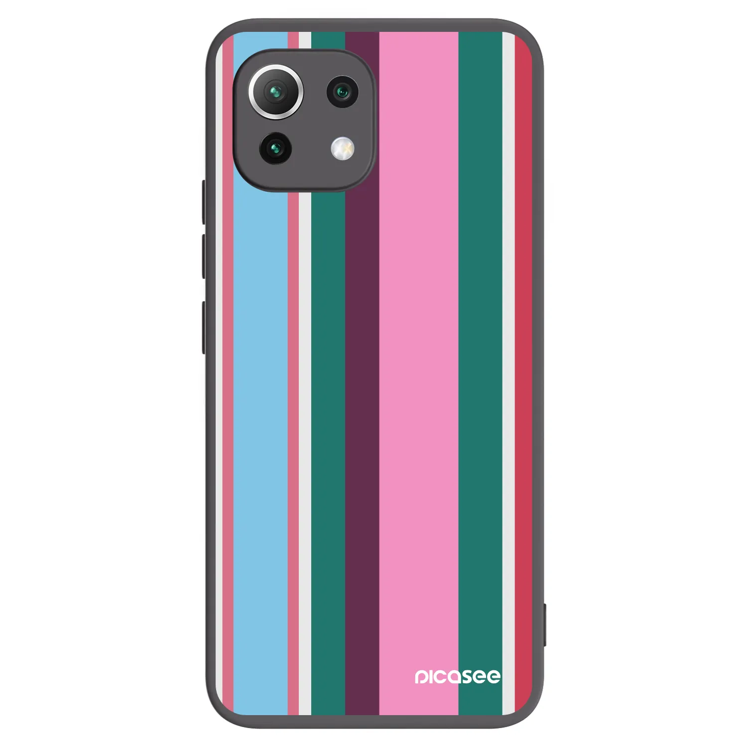 Picasee fekete szilikon tok az alábbi mobiltelefonokra Xiaomi 11 Lite 5G NE - Cabana club